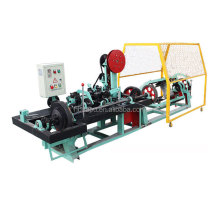 Metal steel barbed wire making machine with thorns or spikes